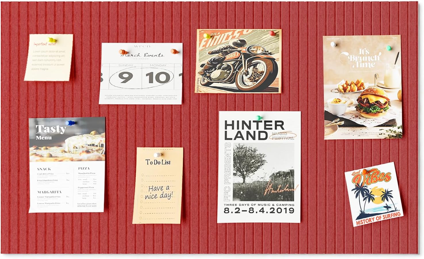 24 x 16" Bulletin Board 24x16 inches – FACTORY SEALED