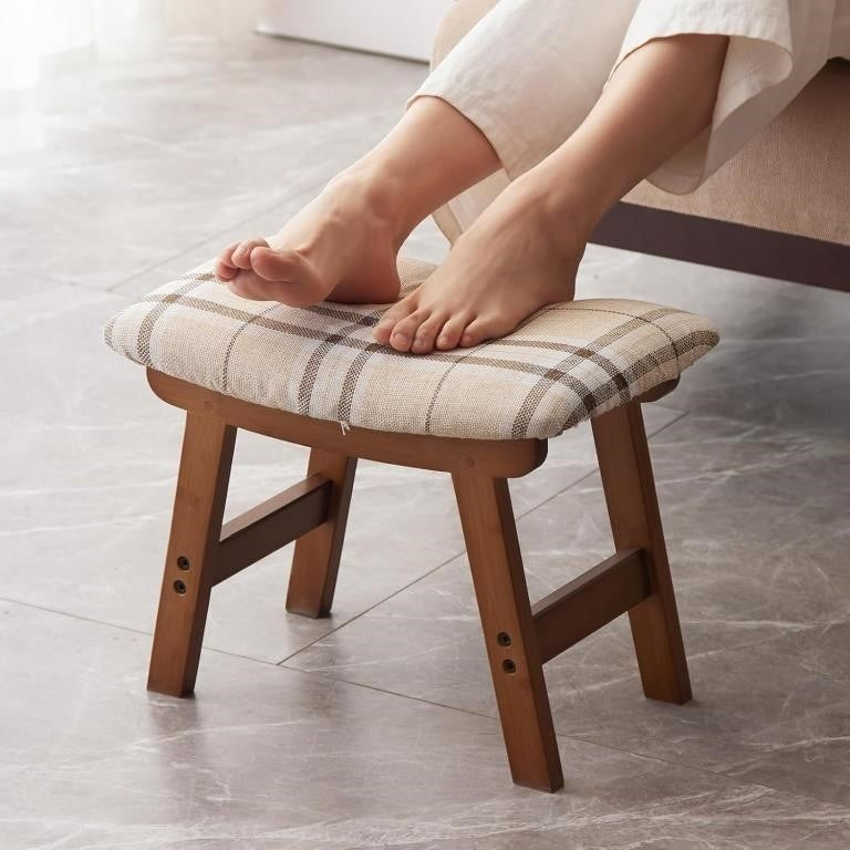 Kitsanery Foot Stool,Ottoman and Footstool – OPEN BOX- New