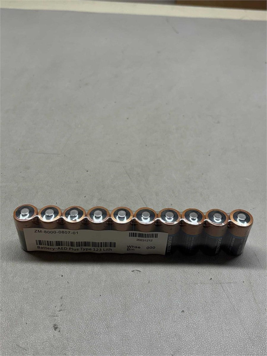 123 Lith ZM-8000-0807-01 Battery – FACTORY SEALED