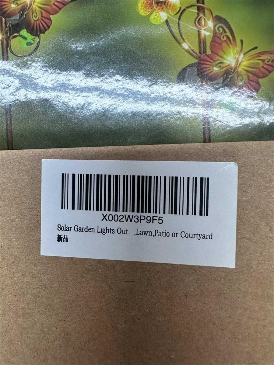 Butterfly Solar Stake Lights – OPEN BOX- New