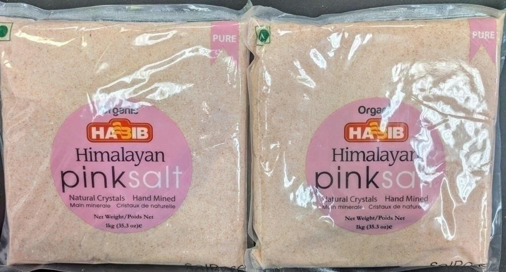 Organic Himalayan Table Pink Salt - – FACTORY SEALED