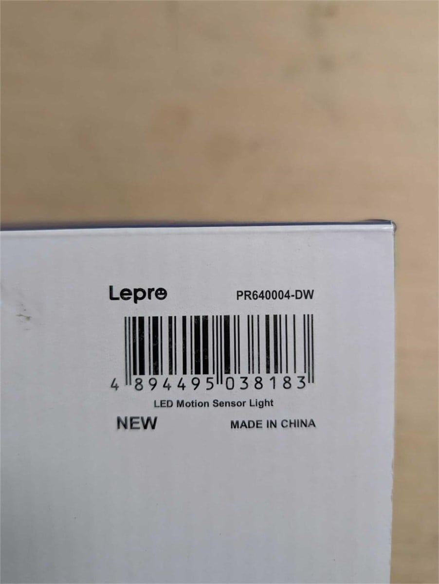 Lepro Solar Motion Sensor Light Outdoor – Open Box-Tested OK-Repacked