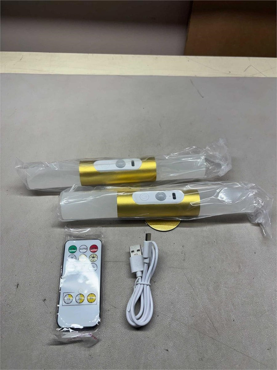 Hensam 2pcs Motion Sensor Wall Sconces – FACTORY SEALED