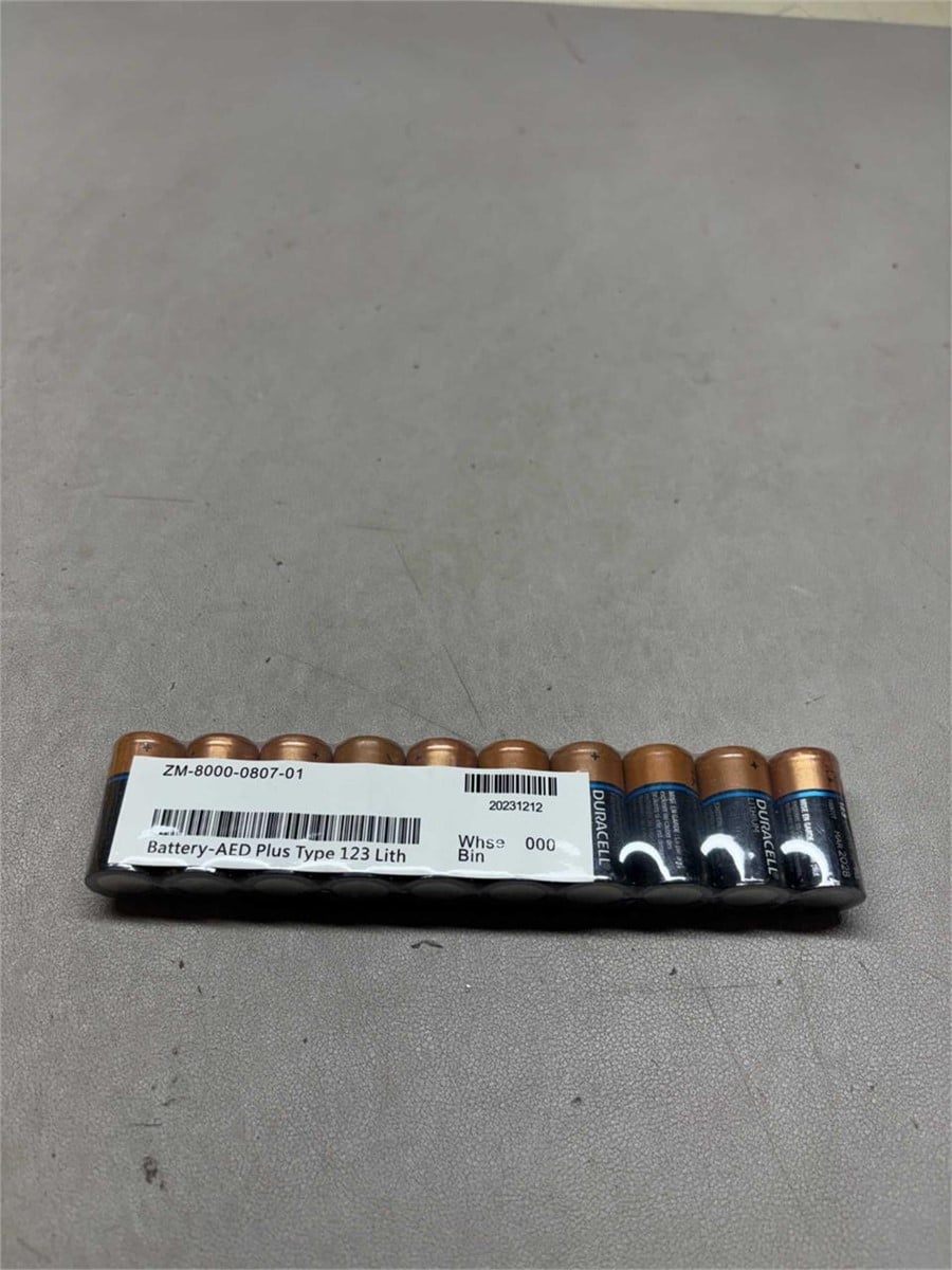 123 Lith ZM-8000-0807-01 Battery – FACTORY SEALED