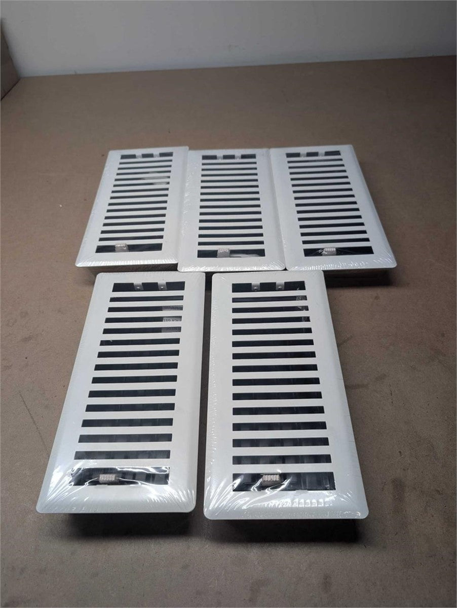 4" x 10" Steel Floor Register – OPEN BOX- New