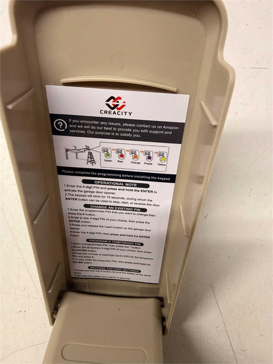 878 Max Universal LiftMaster Door Keypad – OPEN BOX- New