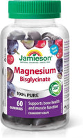Jamieson 100% Pure Magnesium Bisglycinate Gummies – SEALED/FACTORY SEAL