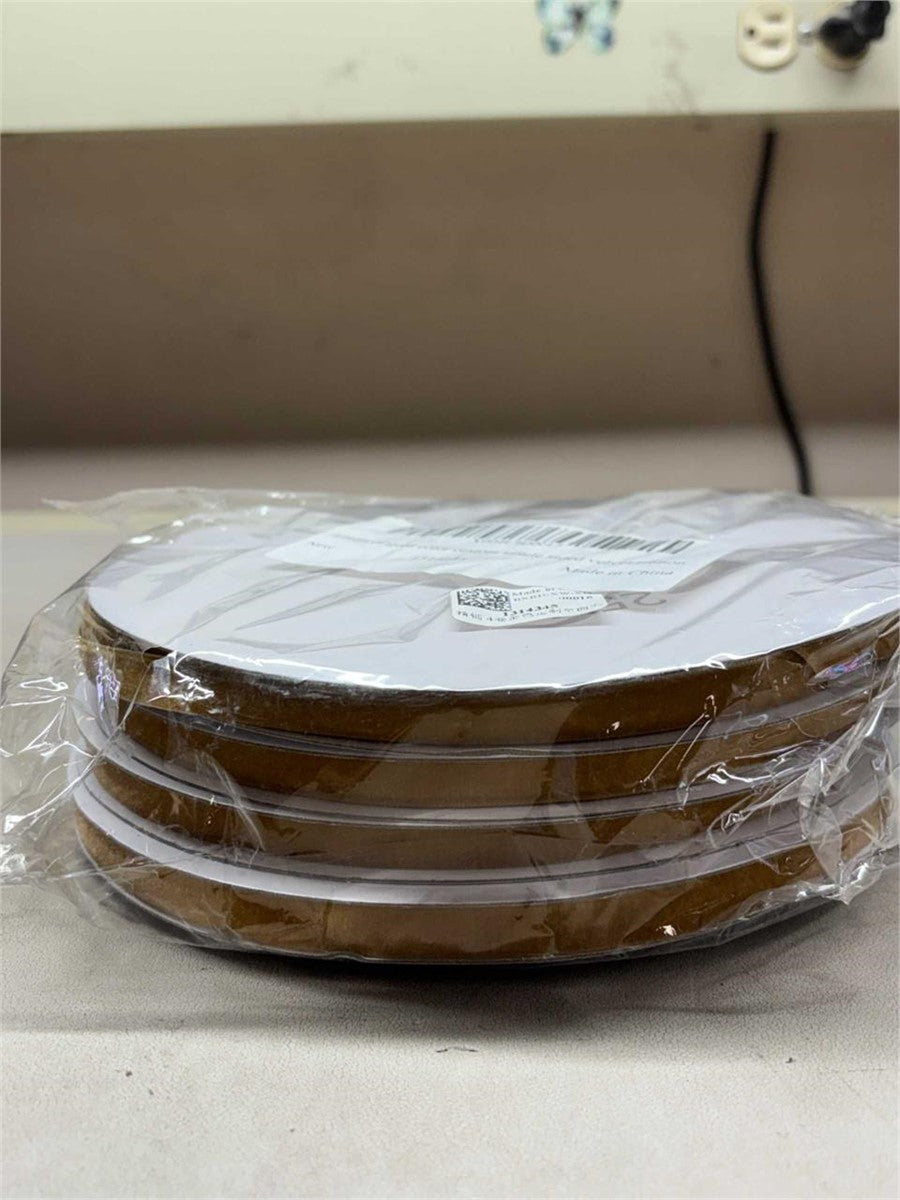 SEALED-4 Rolls Khaki Gold Velvet Ribbon 3/8"x100 Yd – FACTORY SEALED