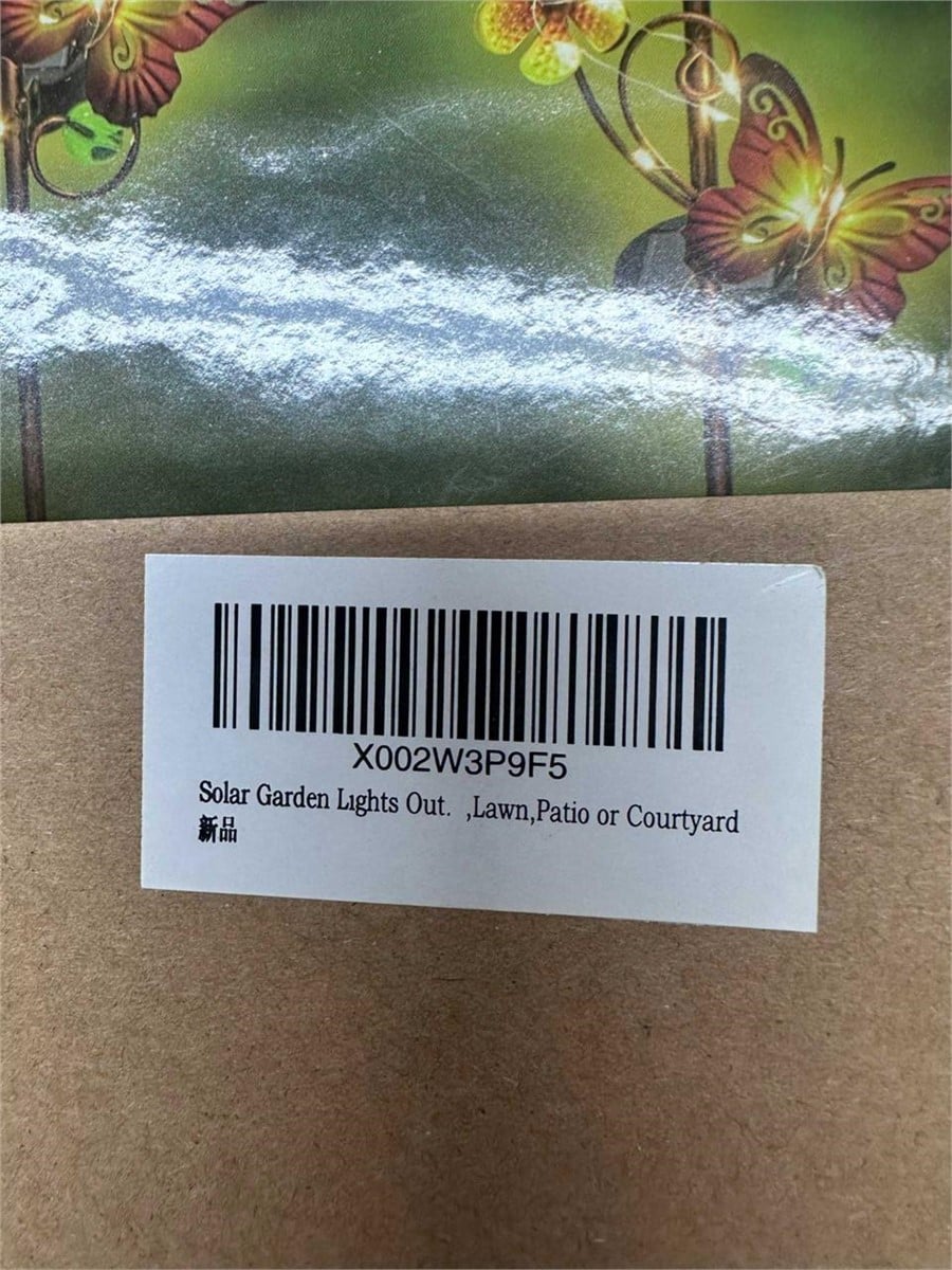 Butterfly Solar Stake Lights – OPEN BOX- New