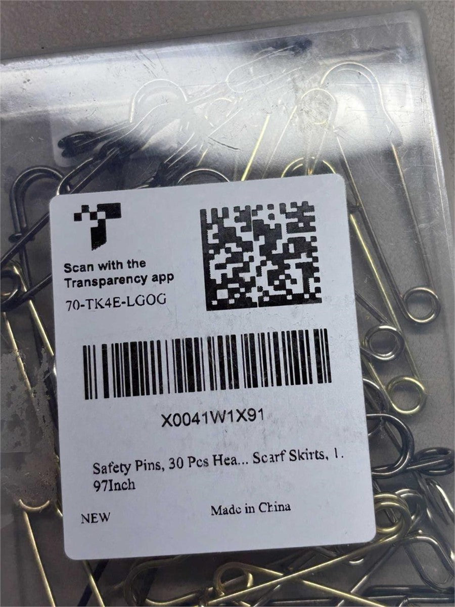 SEALED-BSTHP 30pcs 1.97" Safety Pins – FACTORY SEALED