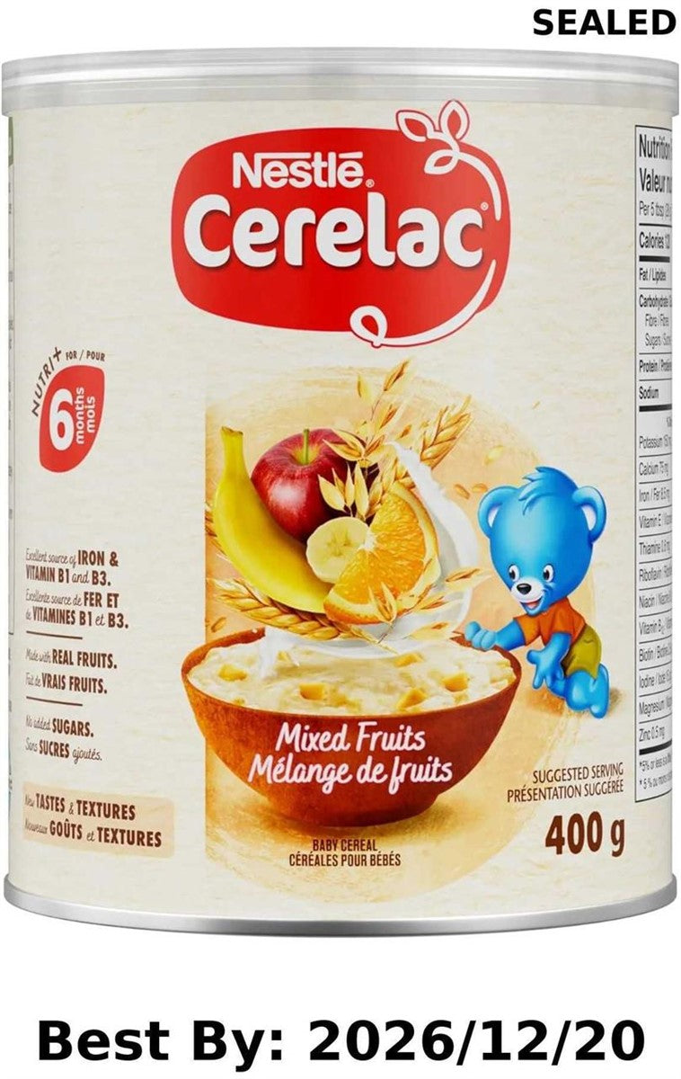 CERELAC Mixed Fruits Baby Cereal – Packaging Damaged-Contents not affected