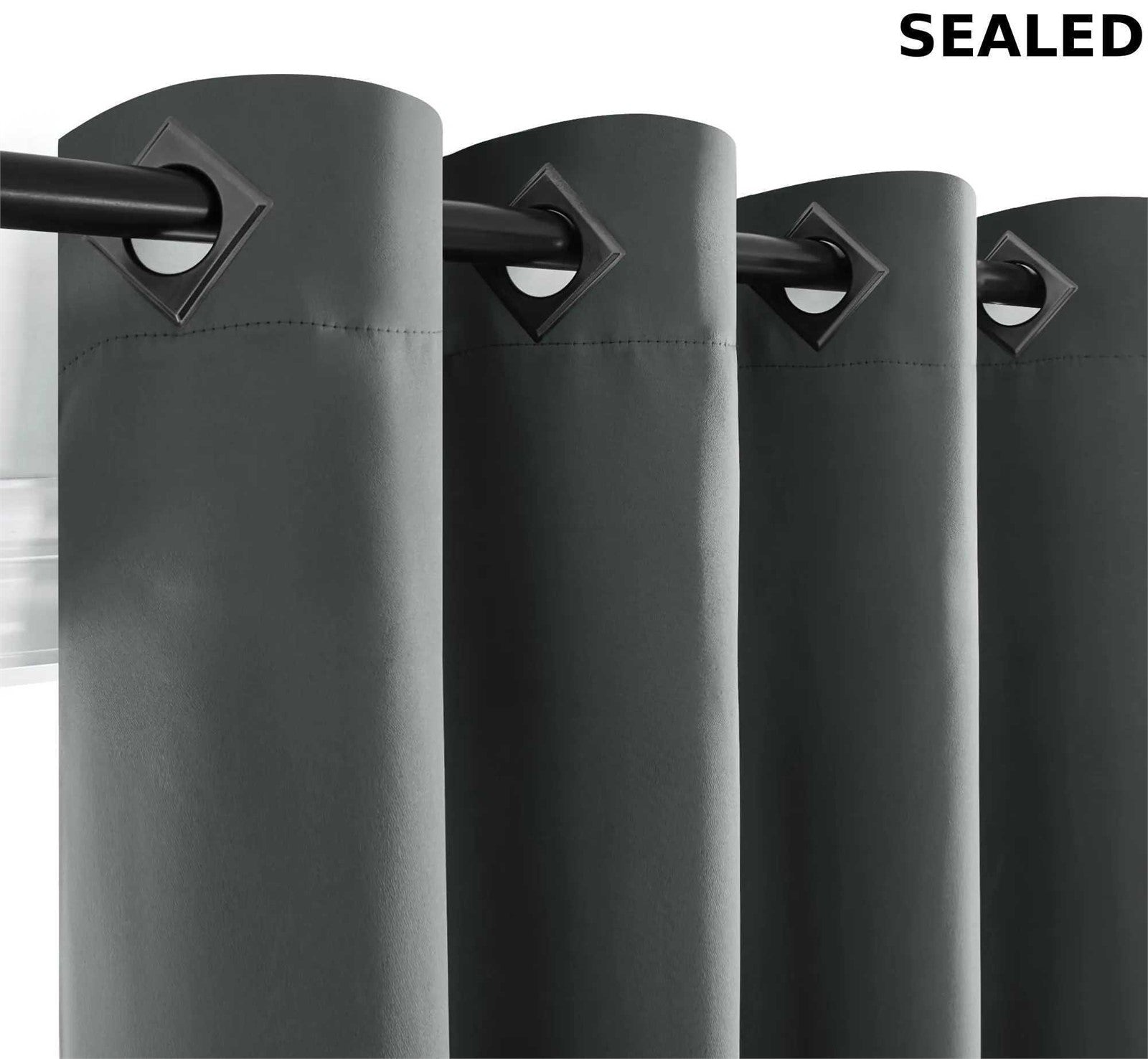 Deconovo Decorative Blackout Grommet Curtains – FACTORY SEALED