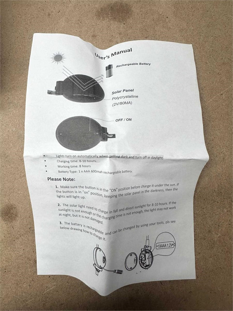Butterfly Solar Stake Lights – OPEN BOX- New