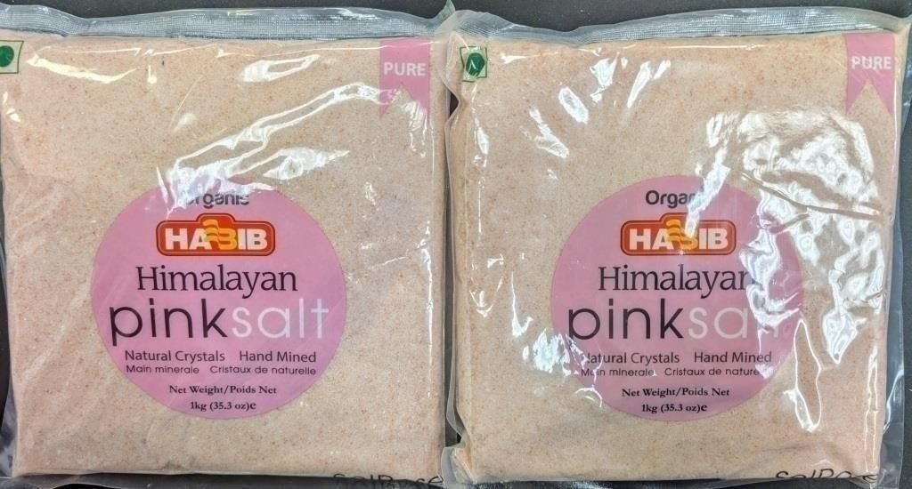 Organic Himalayan Table Pink Salt – FACTORY SEALED