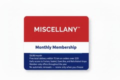 Miscellany Membership – FACTORY SEALED