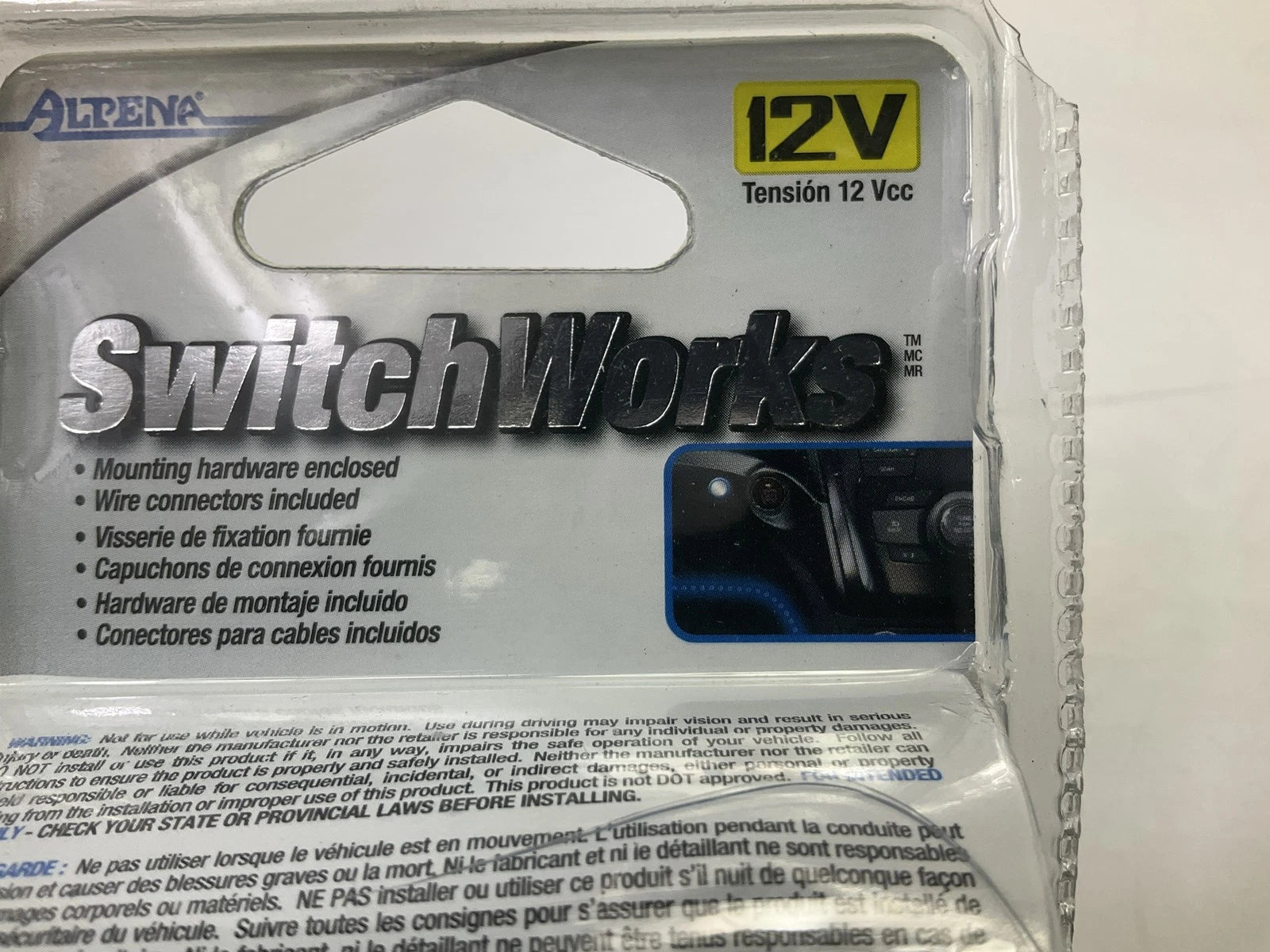 SwitchWorks, 12V On/Off Switch – Factory Sealed