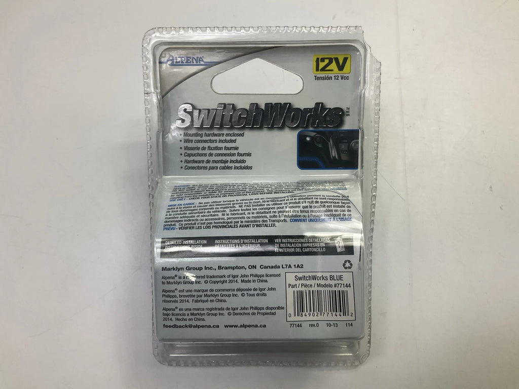 Alpena SwitchWorks On/Off Rocker Switch – SEALED/FACTORY SEAL
